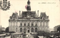 CPA Limoges L'Hotel De Ville