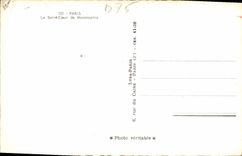 CPM Paris Le Sacre Coeur De Montmartre