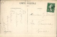 El molino pesado de la POSTAL de la VENDIMIA o era Bernadette nata