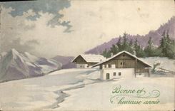 CPA Bonne Et Heureuse Annee