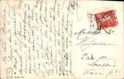 VINTAGE POSTCARD Good And Happy Year