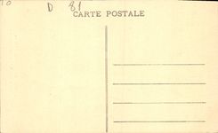 La POSTAL Albi Interieur de la VENDIMIA de la catedral lleva el interior del estribillo de la entrada del capítulo