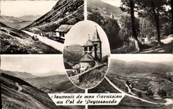CPM Souvenir De Mon Excursion Au Col De Peycesourde