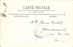 VINTAGE POSTCARD Amiens the Museum the Large Staircase