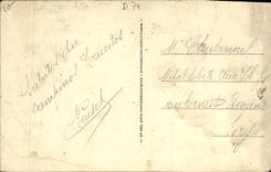 VINTAGE POSTCARD Chamonix Mont Blanc the Glacier Of Let us work And switches South