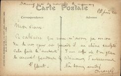 POSTAL Plouneour Trez Interior De I' Eglise de la VENDIMIA