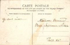 La opinión panorámica de Nantes de la POSTAL de la VENDIMIA el Quay del hoyo y de la ciudad norteña del corral es