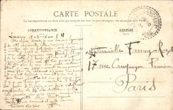 VINTAGE POSTCARD Strong Lalatte