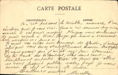 VINTAGE POSTCARD Perpignan Montanyas Regaladas Guitar