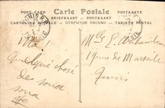VINTAGE POSTCARD Perpignan Public garden Of the Plane trees And Future Times by Belloc