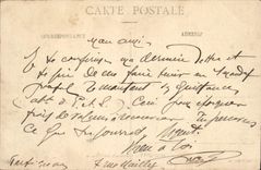 VINTAGE POSTCARD Perpignan Walk Of the Plane trees