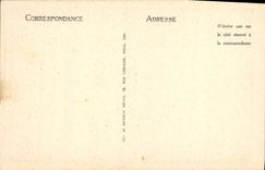 VINTAGE POSTCARD Interior Auxerre Of the Church Saint Germain