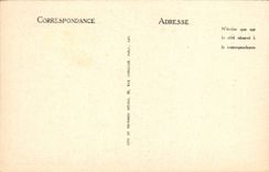 CPA Auxerre La Prefecture Colonnes Romanes