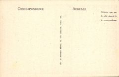 VINTAGE POSTCARD Auxerre Church Saint Germain Tomb of Sainte German