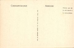 VINTAGE POSTCARD Auxerre Church Saint Germain Tomb of Saint Germain