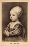 CPA Van Dyck Portrait D'Enfant