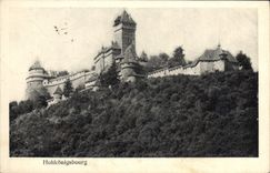 VINTAGE POSTCARD Hohkonigsbourg