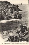 CPA La Pointe Du Raz Le Sphinx Et La Pointe