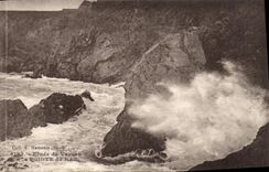 CPA Etude de vagues a la Pointe Du Raz