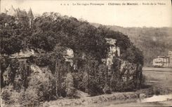 CPA La Dordogne Pittoresque Chateau De Marzac Bords De La Vezere