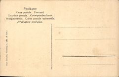 VINTAGE POSTCARD Trees Landscape