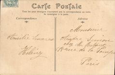 CPA Chateau De La Malmaison Le vestibule