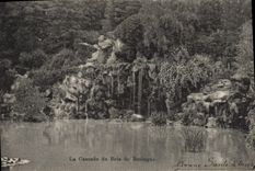 CPA La Cascade Du Bois De Boulogne Paris