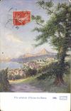 VINTAGE POSTCARD Evian Les Bains View
