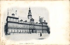 CPA Reims Hotel De Ville