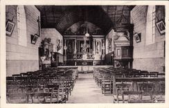 CPA Lassy L'Interieur De I'Eglise