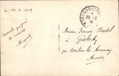 VINTAGE POSTCARD Metz Bridge Of Deaths