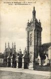 VINTAGE POSTCARD Bell-towers Of Brittany St Thegonnec