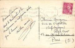 VINTAGE POSTCARD Surroundings of Luchon Valley D' Oueill Seen Towards Superbagneres