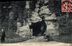 CPA Bois De Boulogne Entree De La Grande Cascade Paris 