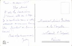 VINTAGE POSTCARD Good Festival Flowers