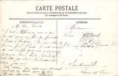 VINTAGE POSTCARD Dinard the Beach De I' Ecluse One Day Of Storm