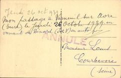 VINTAGE POSTCARD Verneuil On Avre Turn De I' Eglise co. Madeleine