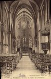 CPA Verneuil Interieur De I'Eglise De La Madeleine