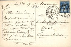 VINTAGE POSTCARD Besancon Doubs And Rocks Of the Citadel