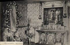 VINTAGE POSTCARD Pellevoisin Sauetuaire