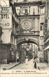 CPA Rouen La Grosse Horloge