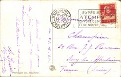 VINTAGE POSTCARD Neuchâtel