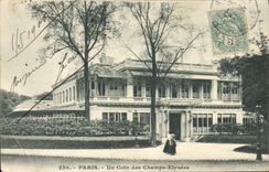 CPA Paris Un Coin Des Champs Elysees