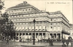 VINTAGE POSTCARD Paris the French Theater