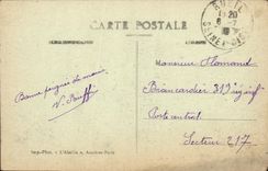 CPA Rueil Monument Commemoratif de la bataille de Buzenval La Fouilleuse Le champ de courses de Saint Cloud