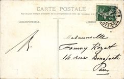 VINTAGE POSTCARD Dijon Benign Church Saint