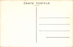 VINTAGE POSTCARD Pougues Water a Castle In the Park