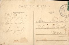 VINTAGE POSTCARD the Vendée With the Rock St Luc