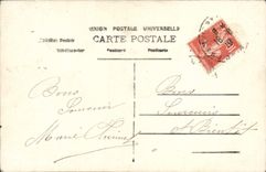 VINTAGE POSTCARD Fantaisie Happy Woman Celebrates