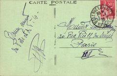 VINTAGE POSTCARD Metz View